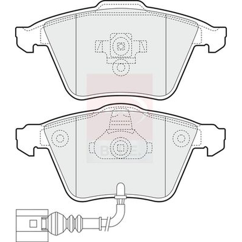 Apec Front Brake Pad Set PD3579