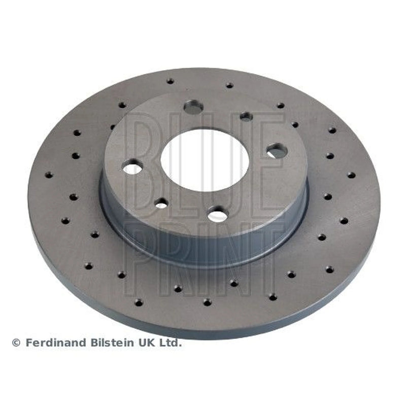 Blue Print 2 x Solid Rear Brake Discs ADL144347