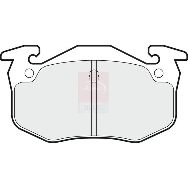 Apec Rear Brake Pad Set PD3001