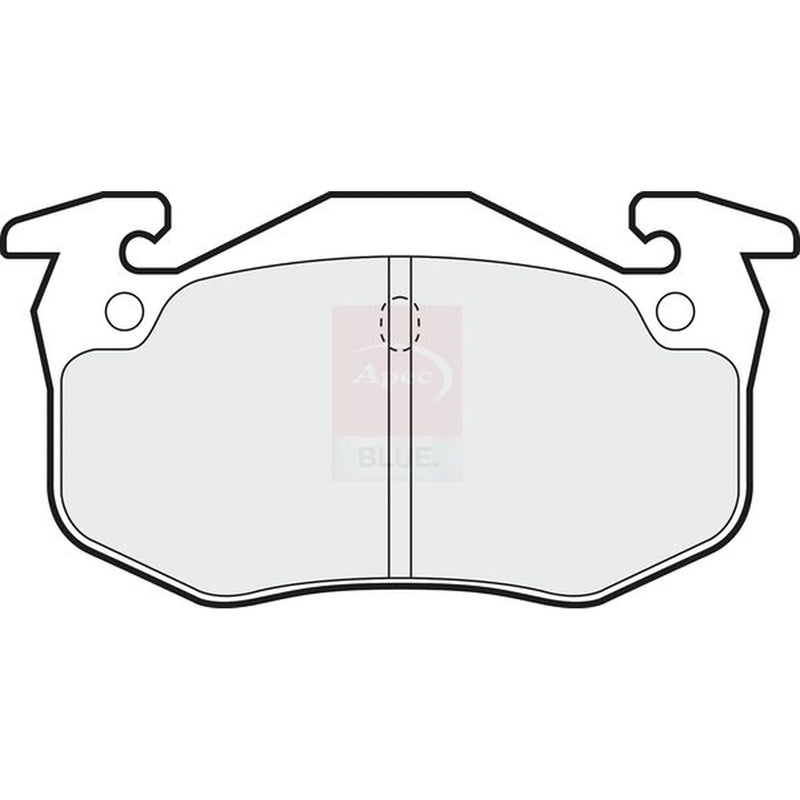 Apec Rear Brake Pad Set PD3001