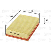 Valeo Engine Air Filter 585106