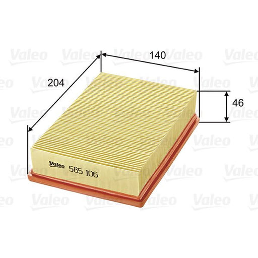 Valeo Engine Air Filter 585106
