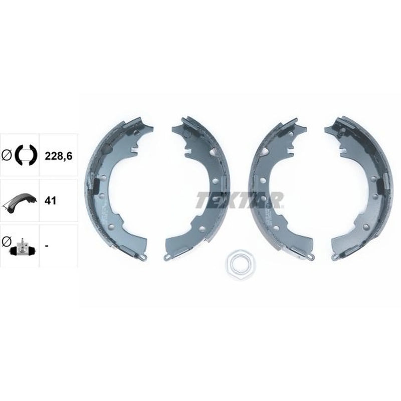 Textar Brake Shoe Set Axle Kit 91051000