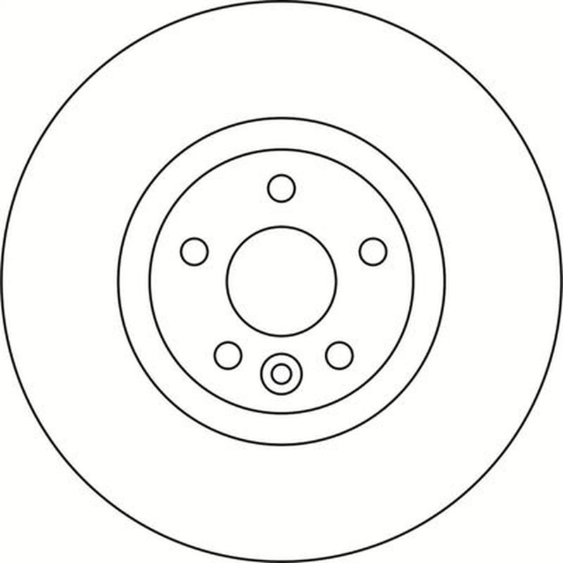 Abtex 2 x Vented Front Brake Discs BD2204V