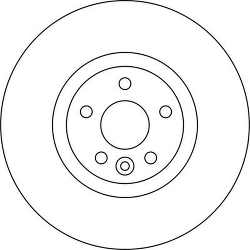 Abtex 2 x Vented Front Brake Discs BD2204V