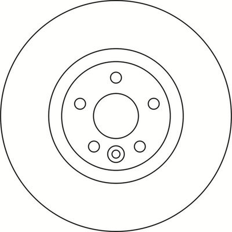 Abtex 2 x Vented Front Brake Discs BD2204V