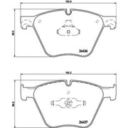 Mintex Front Brake Pad Set MDB2981