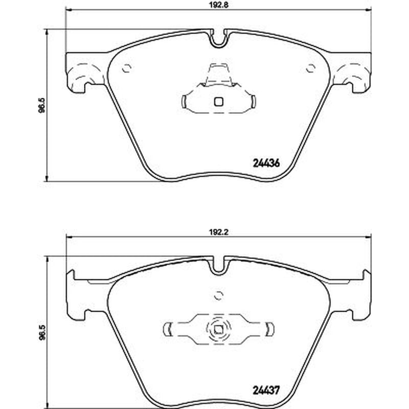 Mintex Front Brake Pad Set MDB2981