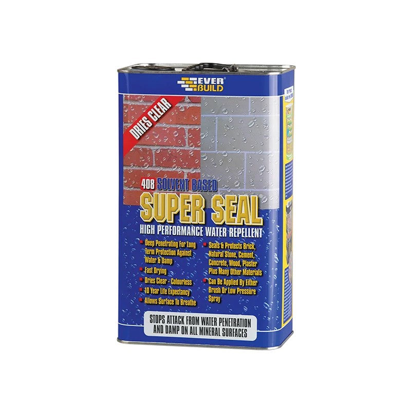 Everbuild Sika 408 Super Seal (Exterior Wall Seal) 5 Litre - 489023