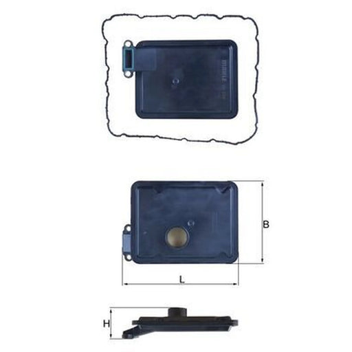 Mahle Automatic Transmission Hydraulic Filter HX 254D