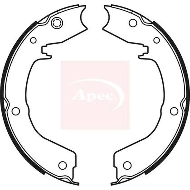 Apec Parking Brake Shoe Set SHU748