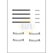 NAPA Brake Pad Accessory Fitting Kit Rear NFK1325