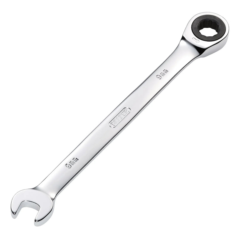 Draper Metric Ratcheting Combination Spanner - Multiple Length Options