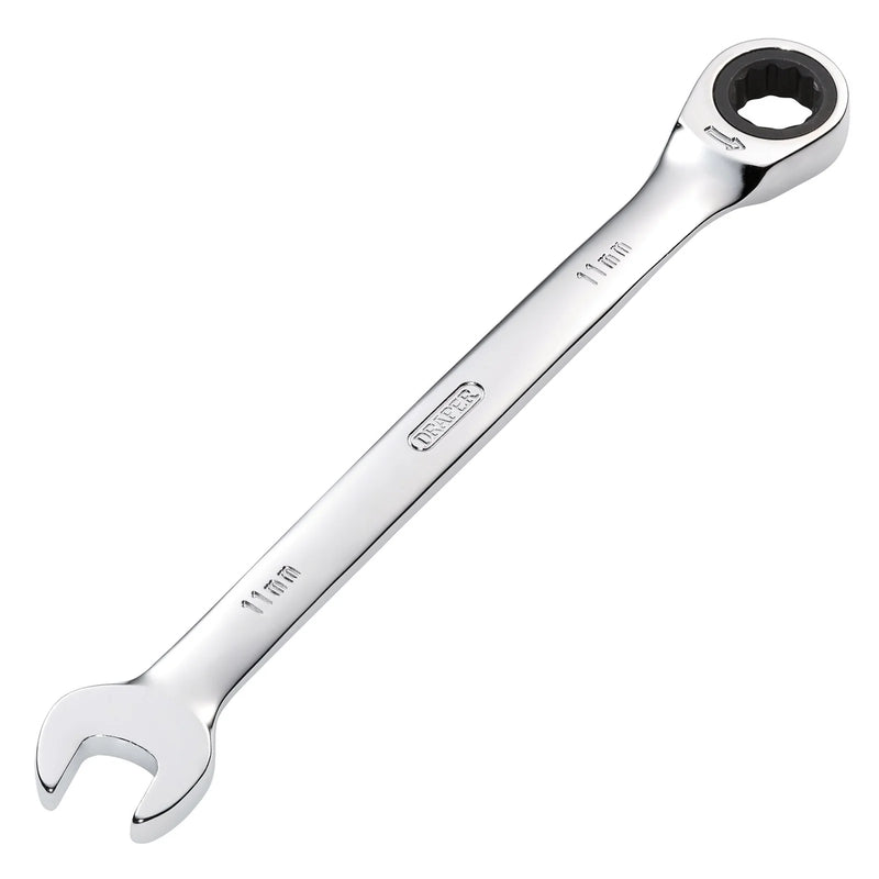 Draper Metric Ratcheting Combination Spanner - Multiple Length Options