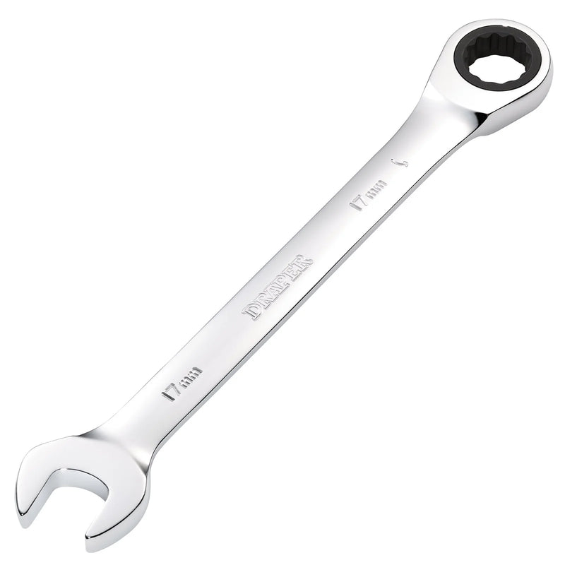 Draper Metric Ratcheting Combination Spanner - Multiple Length Options