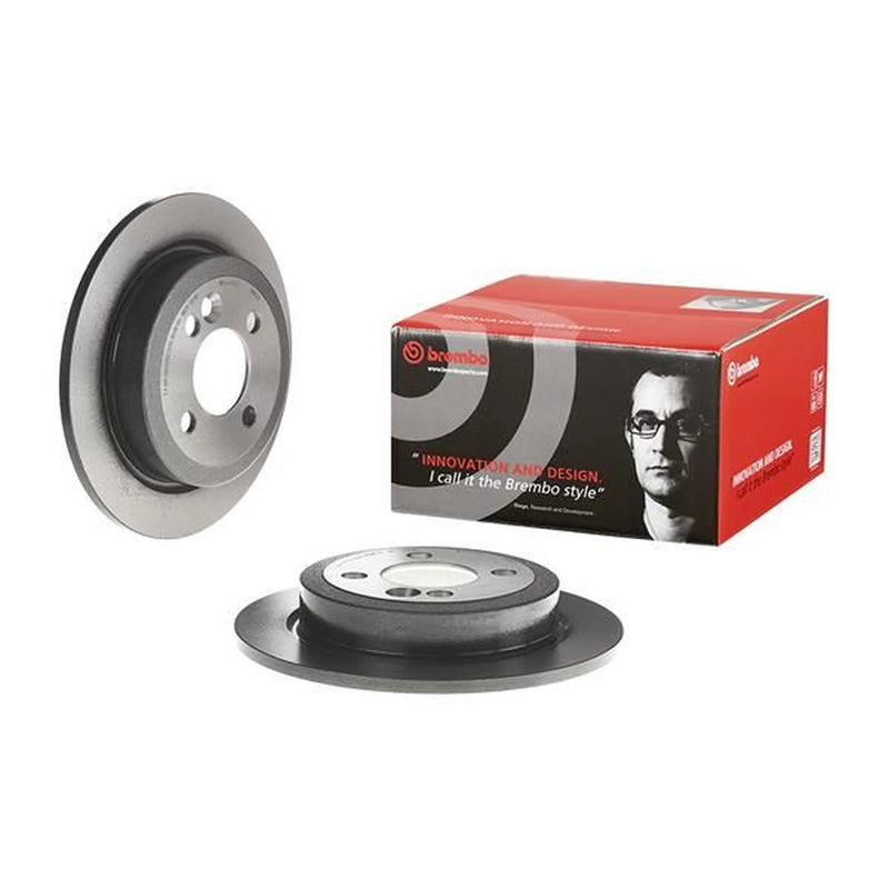 Brembo 2 x Solid Rear Brake Discs 08.9163.21