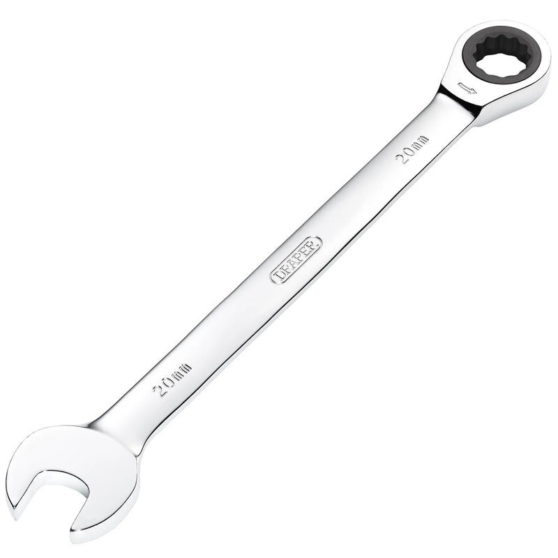 Draper Metric Ratcheting Combination Spanner - Multiple Length Options