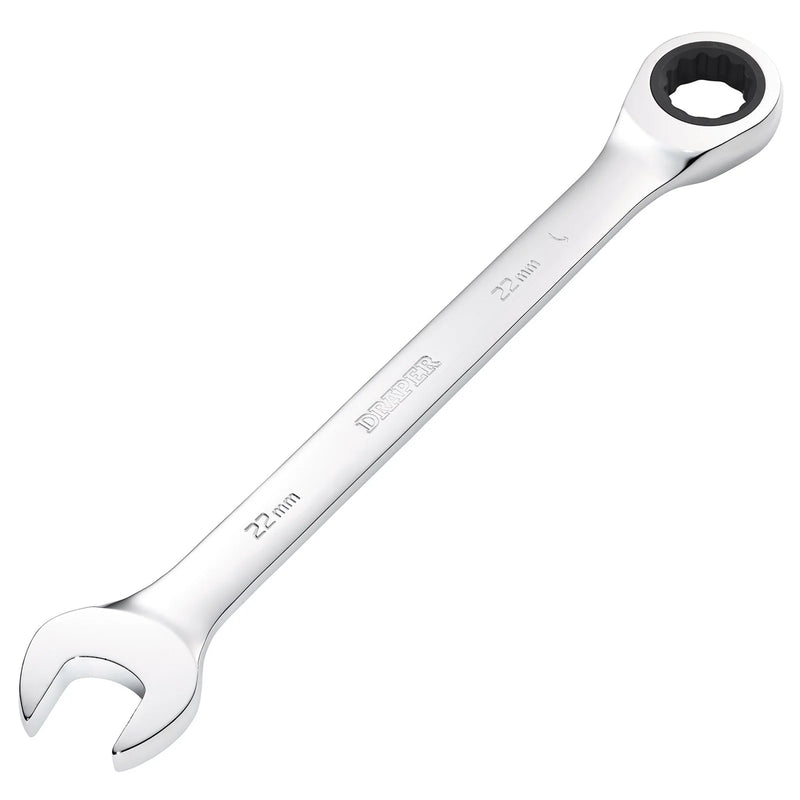 Draper Metric Ratcheting Combination Spanner - Multiple Length Options