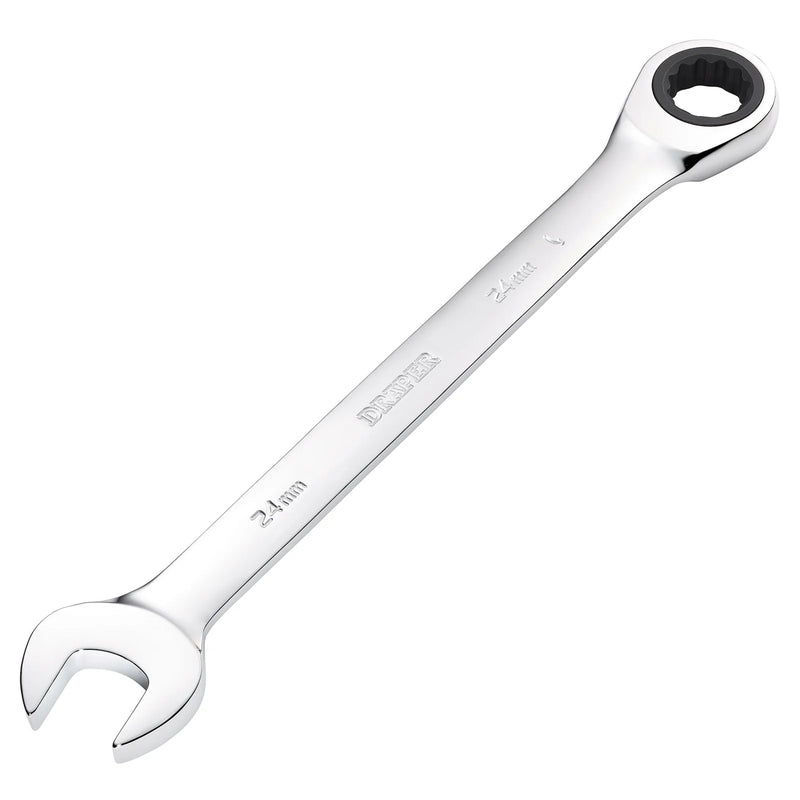 Draper Metric Ratcheting Combination Spanner - Multiple Length Options