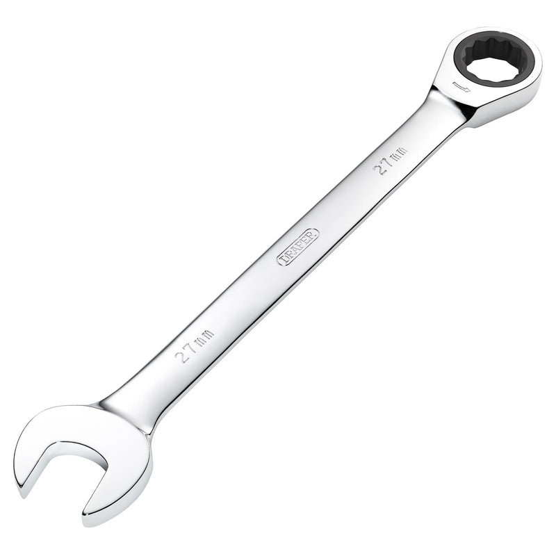 Draper Metric Ratcheting Combination Spanner - Multiple Length Options