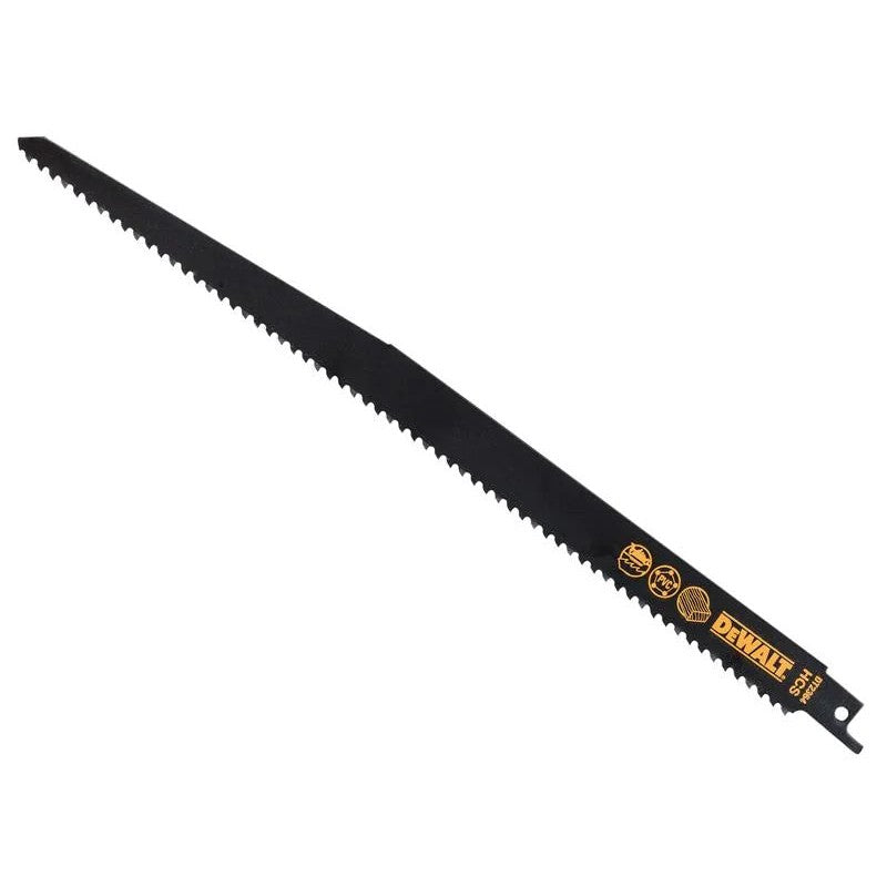 DEWALT Power Tools HCS Reciprocating Blade for Wood, Fast Cuts 152mm x 6 TPI