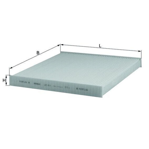 Mahle Cabin Air Filter (Pollen Filter) LA 411