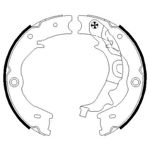 Mintex Parking Brake Shoe Set MFR675