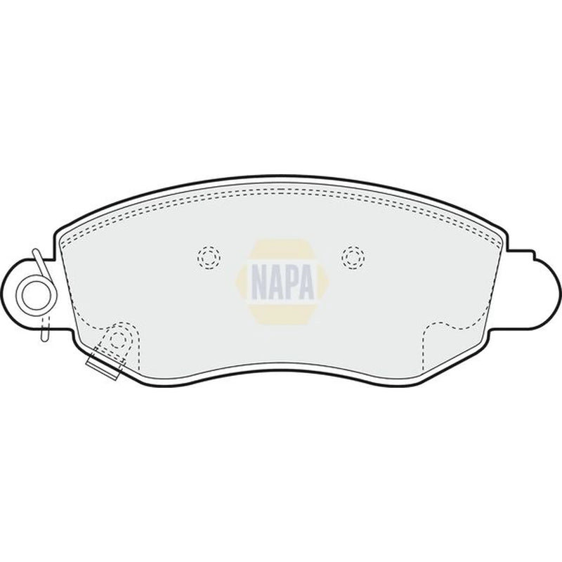 NAPA Front Brake Pad Set NBP1388