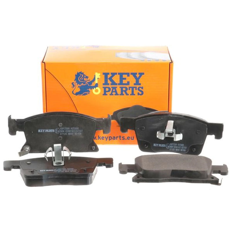 Key Parts Front Brake Pad Set KBP2568