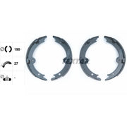 Textar Parking Brake Shoe Set 91074000