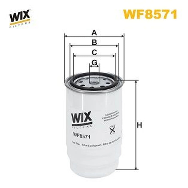 WIX Fuel Filter Element WF8571