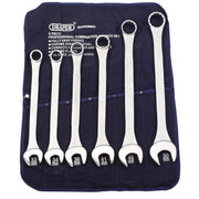Draper Heavy Duty Long Pattern Metric Spanner Set 6 Piece