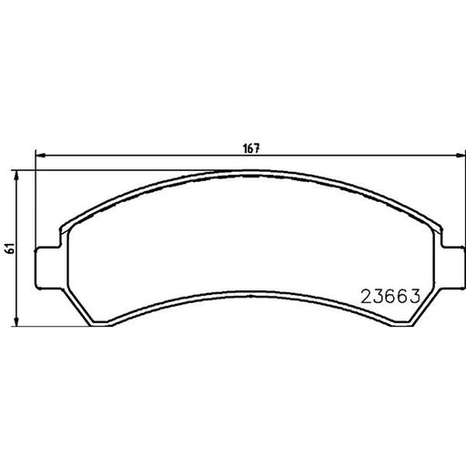 Mintex Front Brake Pad Set MDB2298