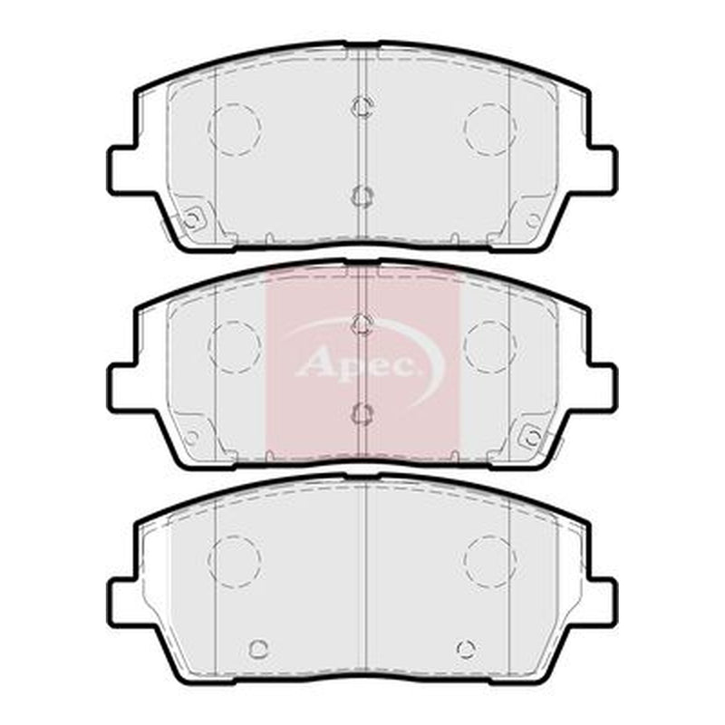 Apec Front Brake Pad Set PAD2312