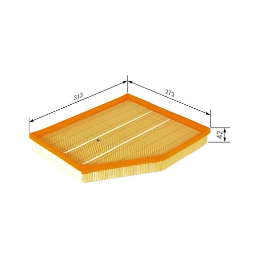 Genuine Bosch Car Air Filter S3101 Fits Bmw 6 645I Cabrio Ci - 4.4 - 04-05 14574 Bosch  - Town Parts