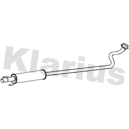 Klarius Box With Centre Pipe Centre TY596K