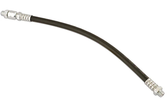Connect Grease Gun Hose 1/8" BSP Male Ends 2pc 300-450mm