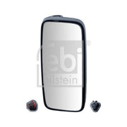 Febi Driver Cab Exterior Mirror Wide 121mm Thick 107949