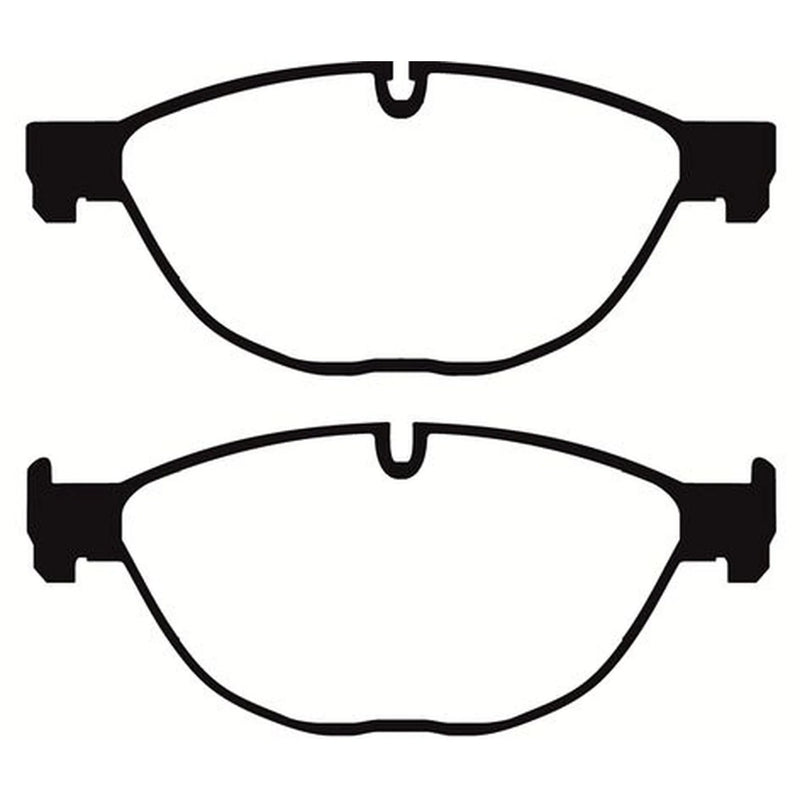 Abtex Front Brake Pad Set PLU2095