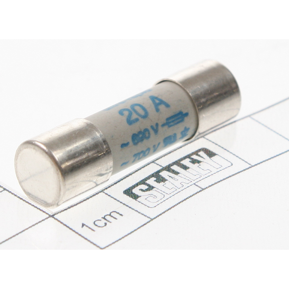Sealey Fuse 20a (ultra rapid ceramic 1 x 3.8)