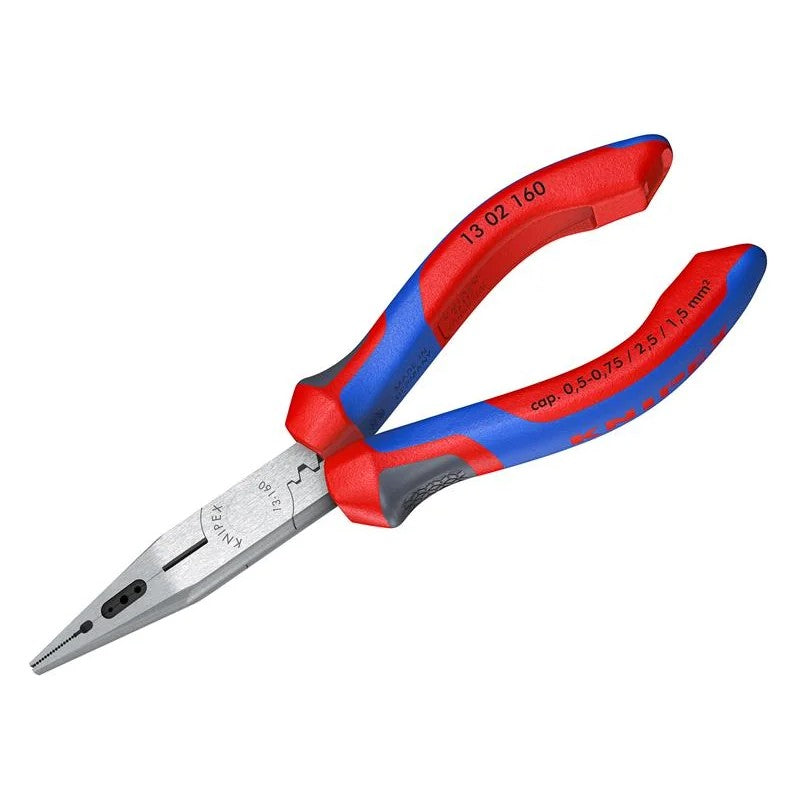 KNIPEX 13 02 160 Electricians' Pliers Comfort Handles 160mm - 13 02 160 SB