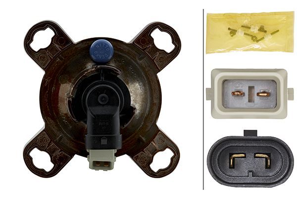 Hella Headlight Headlamp H1 Left