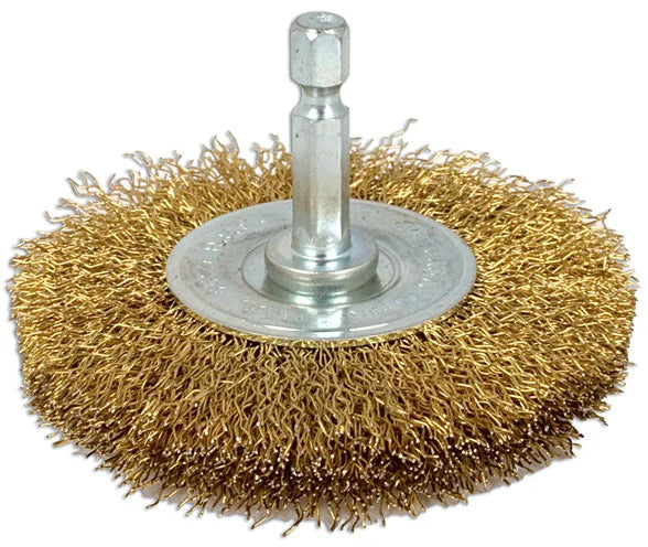Laser Tools Flat Brush with Quick Chuck 75mm - PL