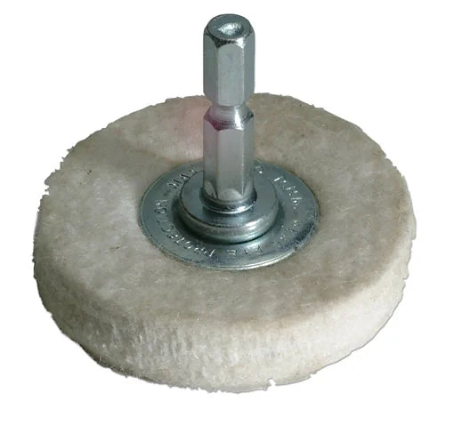 Laser Tools Buffing Wheel with Quick Chuck End 50mm - PL
