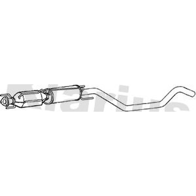 Klarius Diesel Particulate Filter W/Cat T/A 390138