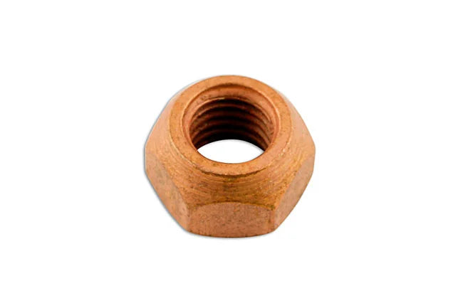 Connect Copper Flashed Nut Hex 50pc 13-14mm