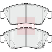 Apec Front Brake Pad Set PAD1660