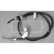 Borg & Beck Handbrake Cable Left Rear BKB3720