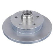 Febi 2 x Solid Front Brake Discs 02583