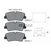 Textar Rear Brake Pad Set 2241801